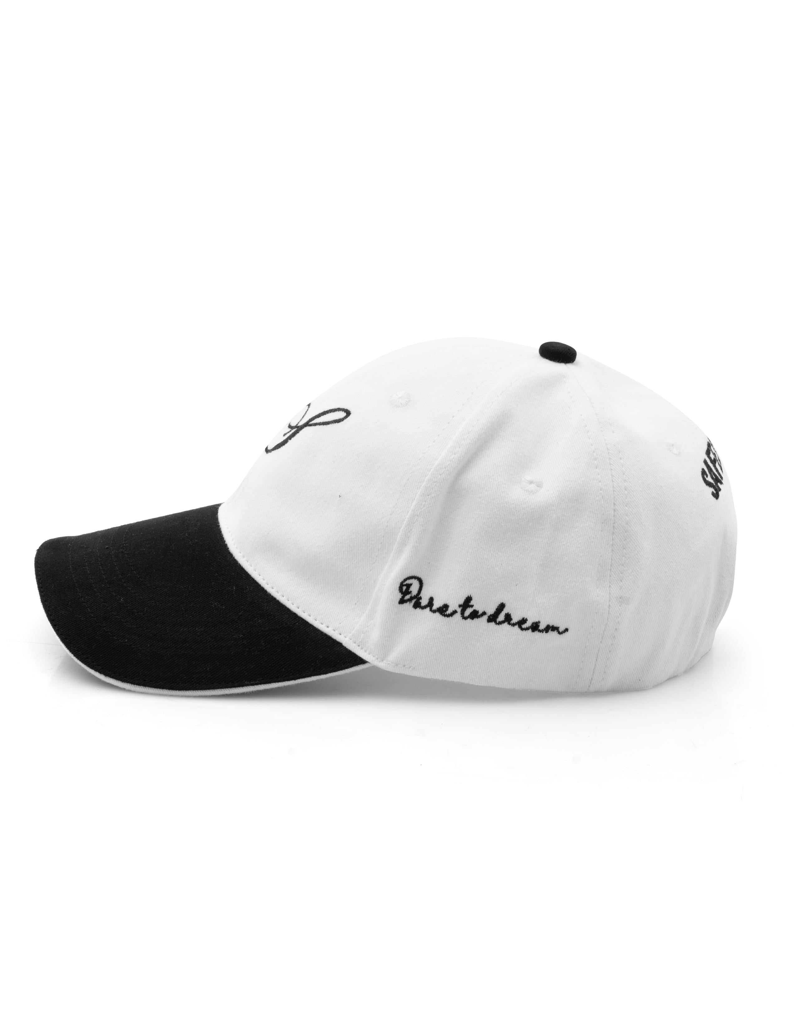 BLACK WHITE DREAM HAT